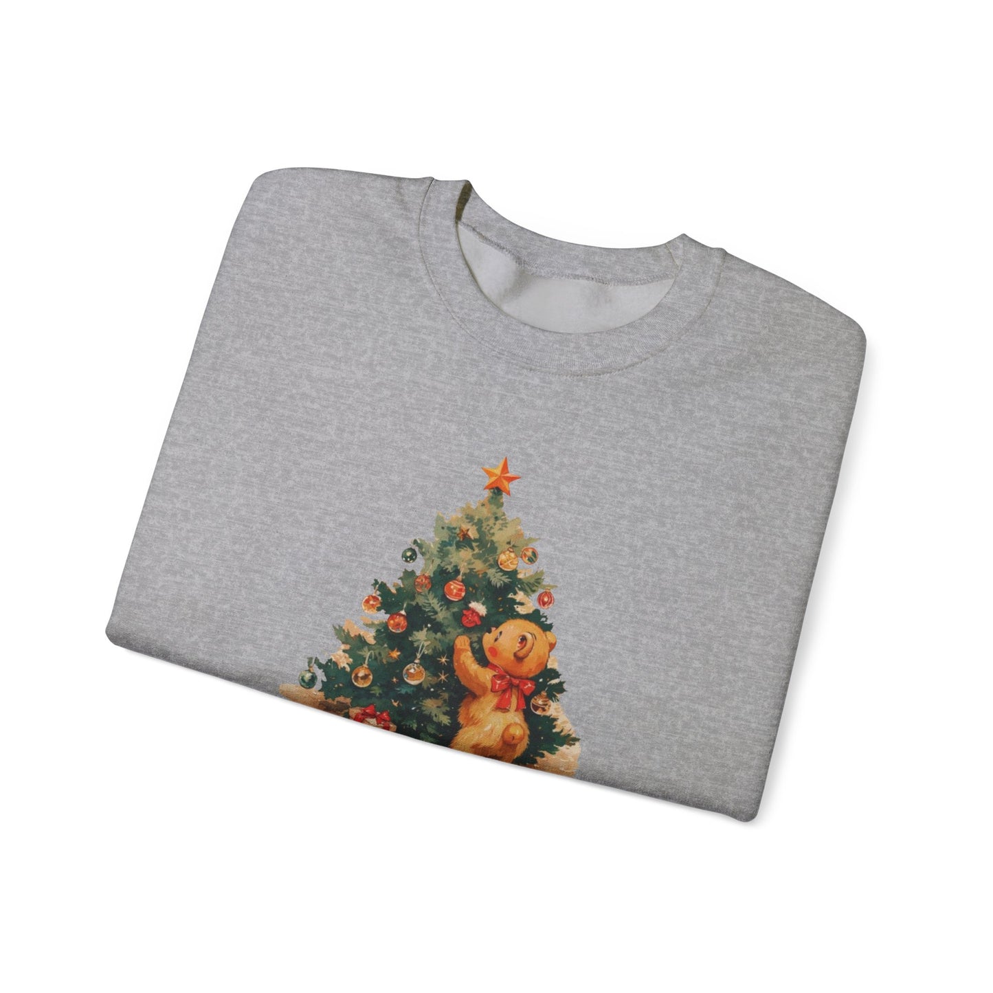 Vintage Christmas Heavy Blend™ Crewneck Sweatshirt