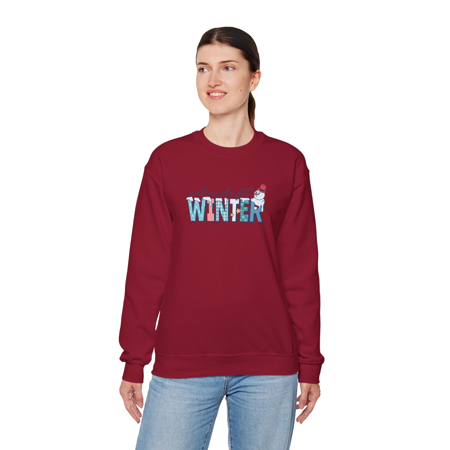 Not Made For Winter Heavy Blend™ Crewneck Sweatshirt