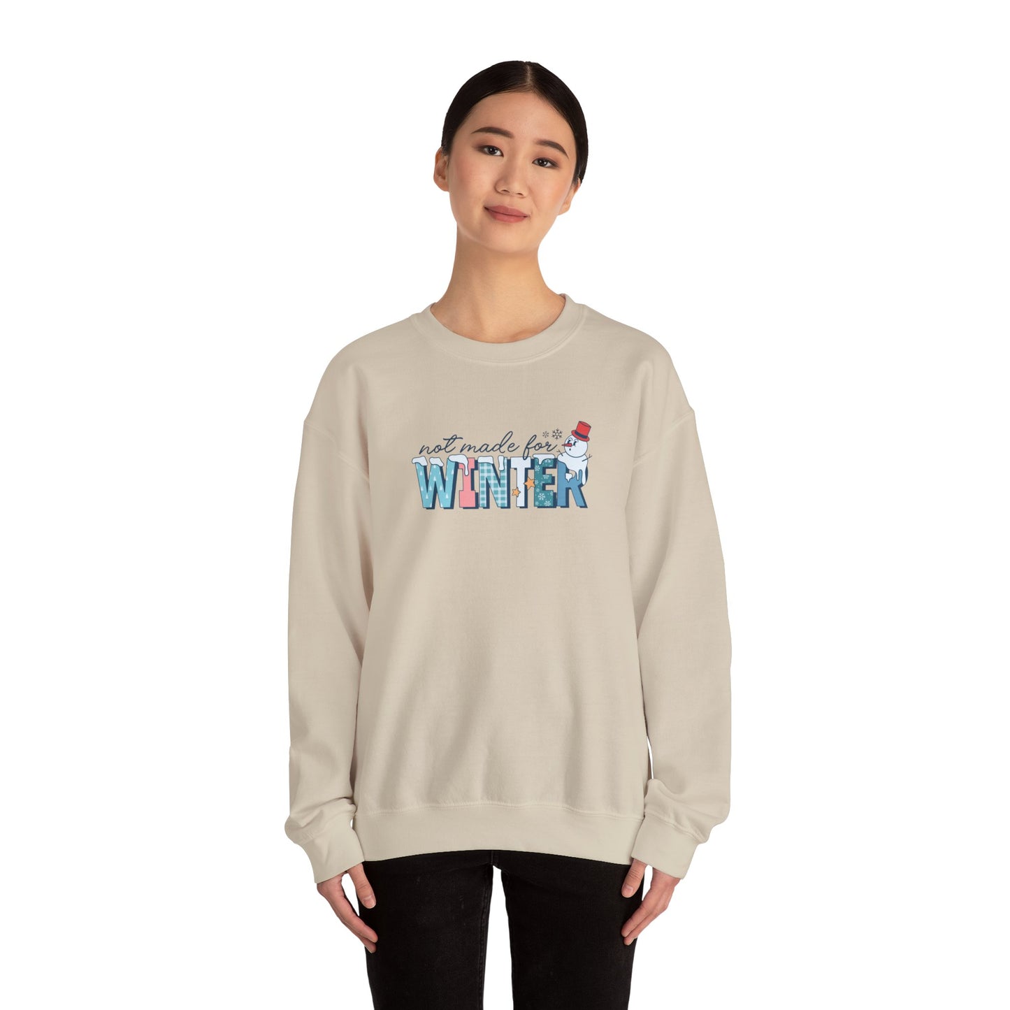 Not Made For Winter Heavy Blend™ Crewneck Sweatshirt