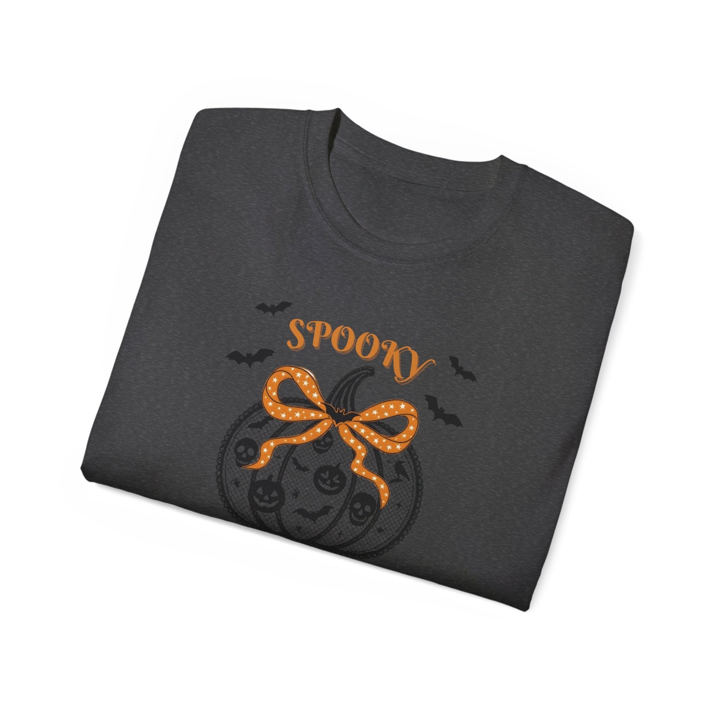 Spooky Season-Laced Pumpkin Unisex Ultra Cotton Tee