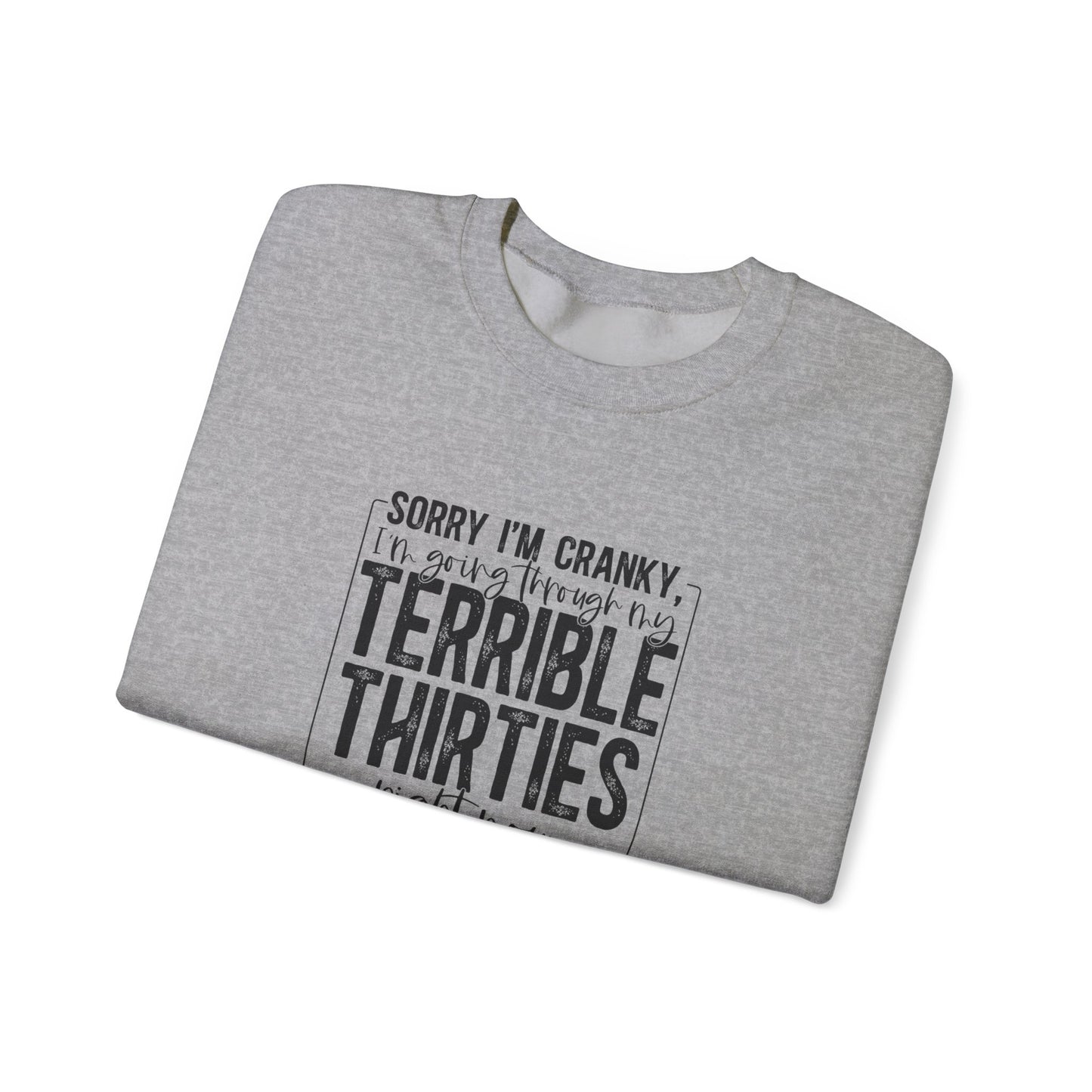 Terrible Thirties Unisex Heavy Blend™ Crewneck Sweatshirt
