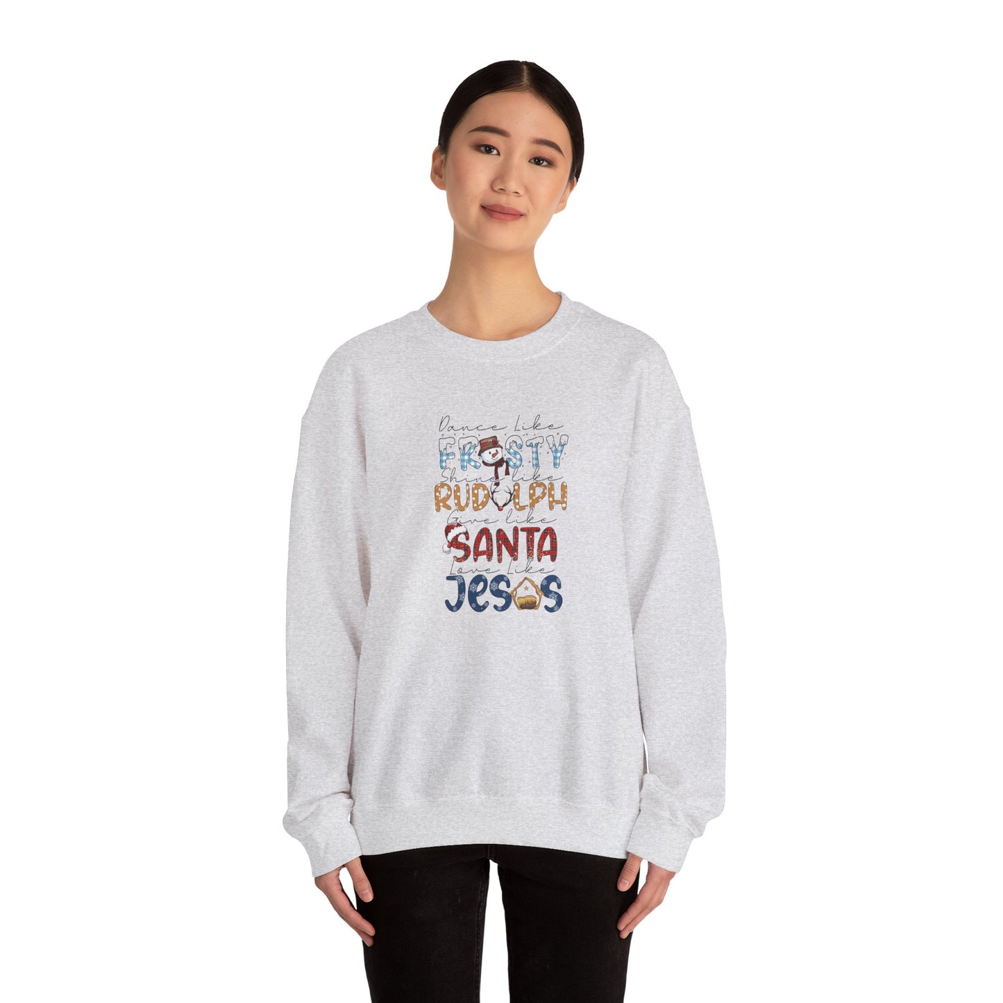 Dance Like Frosty Unisex Heavy Blend™ Crewneck Sweatshirt