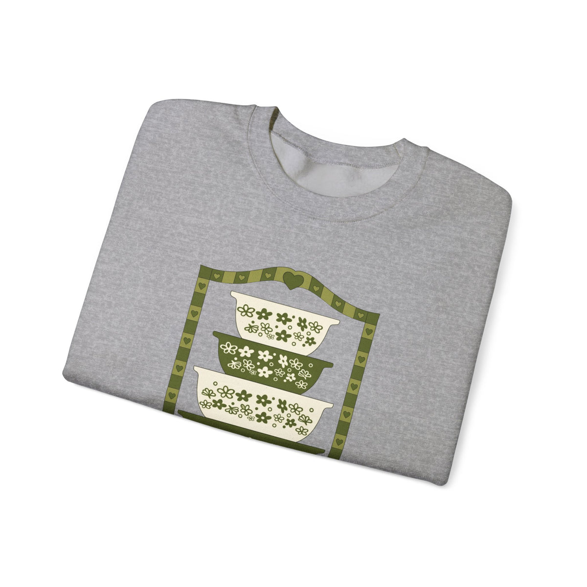 Vintage Dishware Unisex Heavy Blend™ Crewneck Sweatshirt