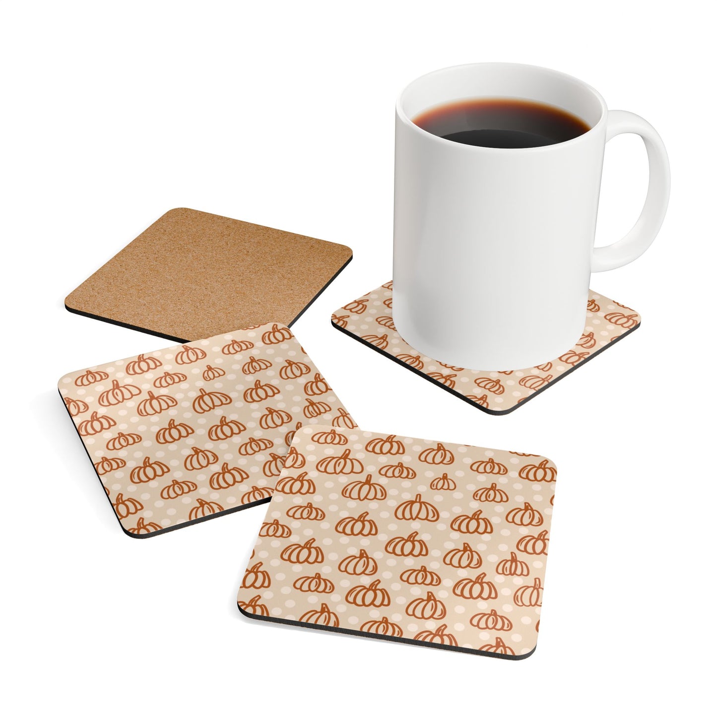 Corkwood Coaster Set