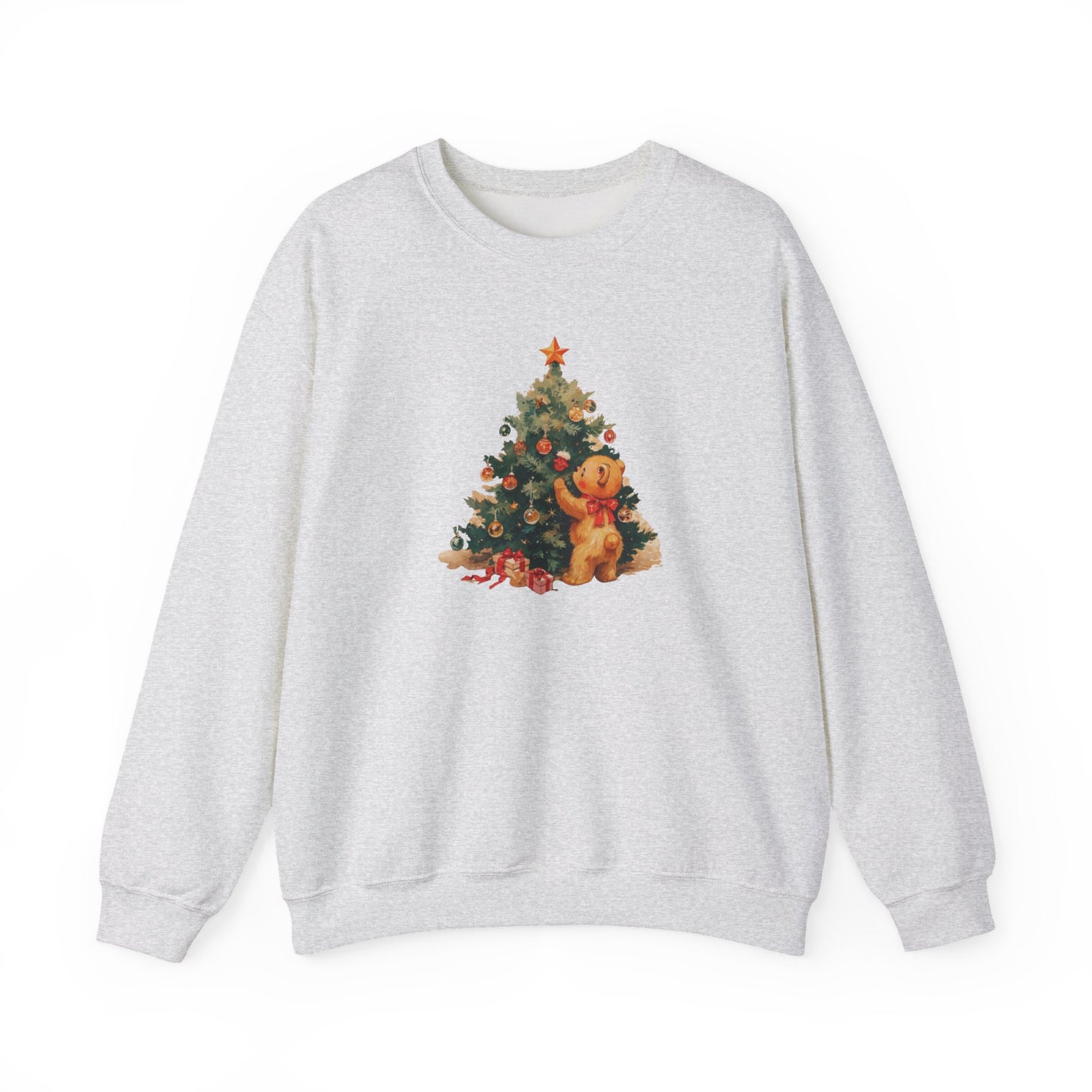 Vintage Christmas Heavy Blend™ Crewneck Sweatshirt