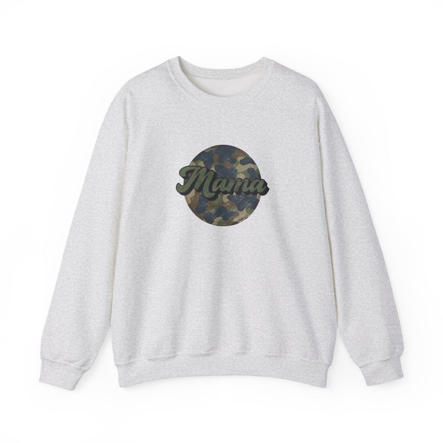 Mama Camo Heavy Blend™ Crewneck Sweatshirt
