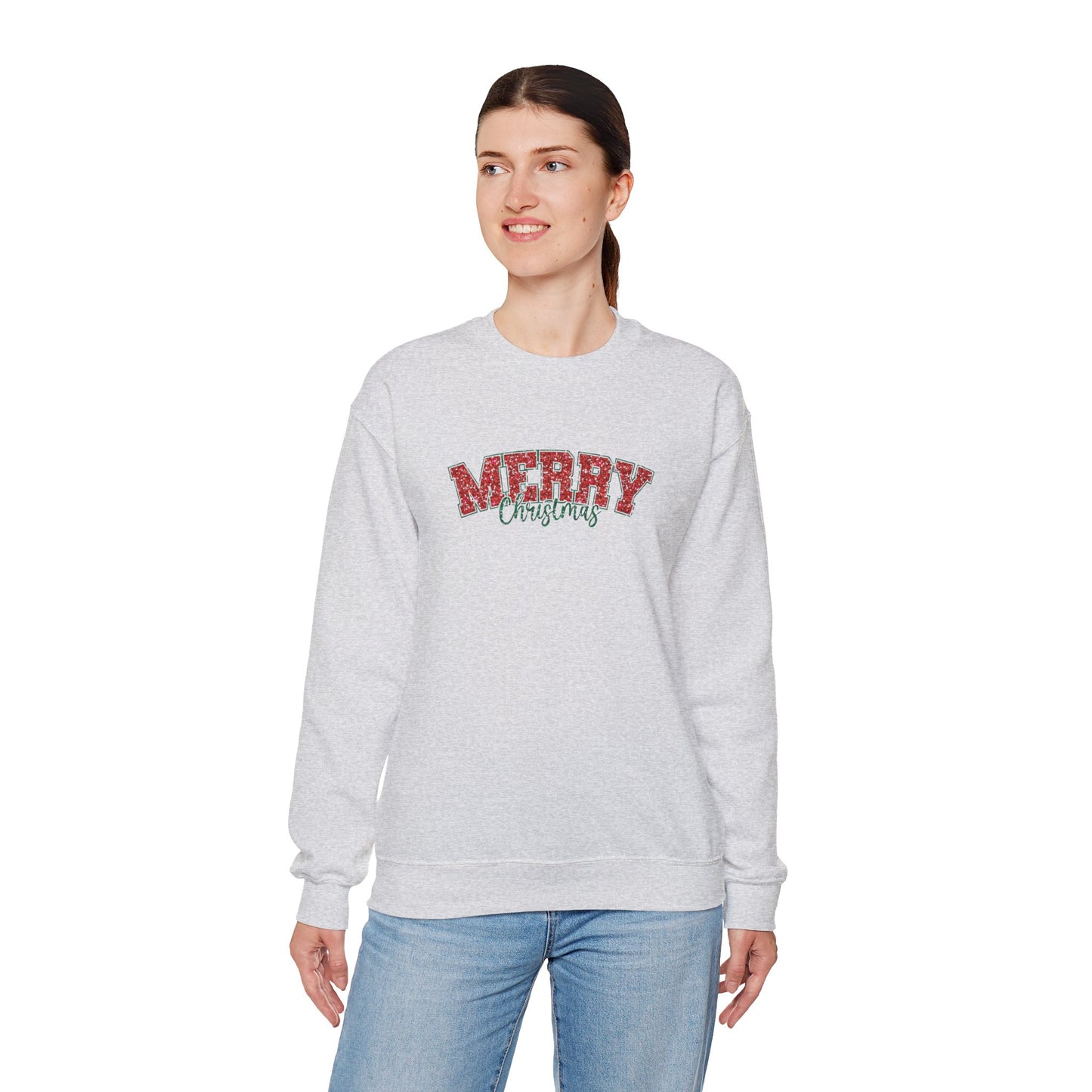 Merry Christmas Heavy Blend™ Crewneck Sweatshirt