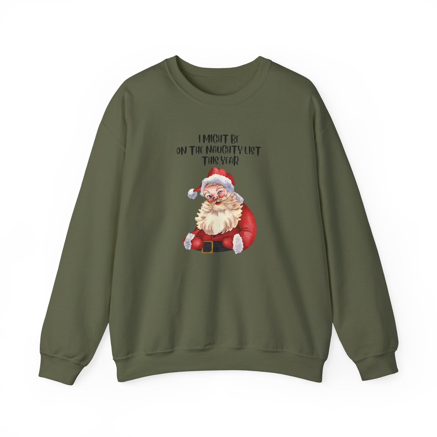 Naughty List This Year Unisex Heavy Blend™ Crewneck Sweatshirt