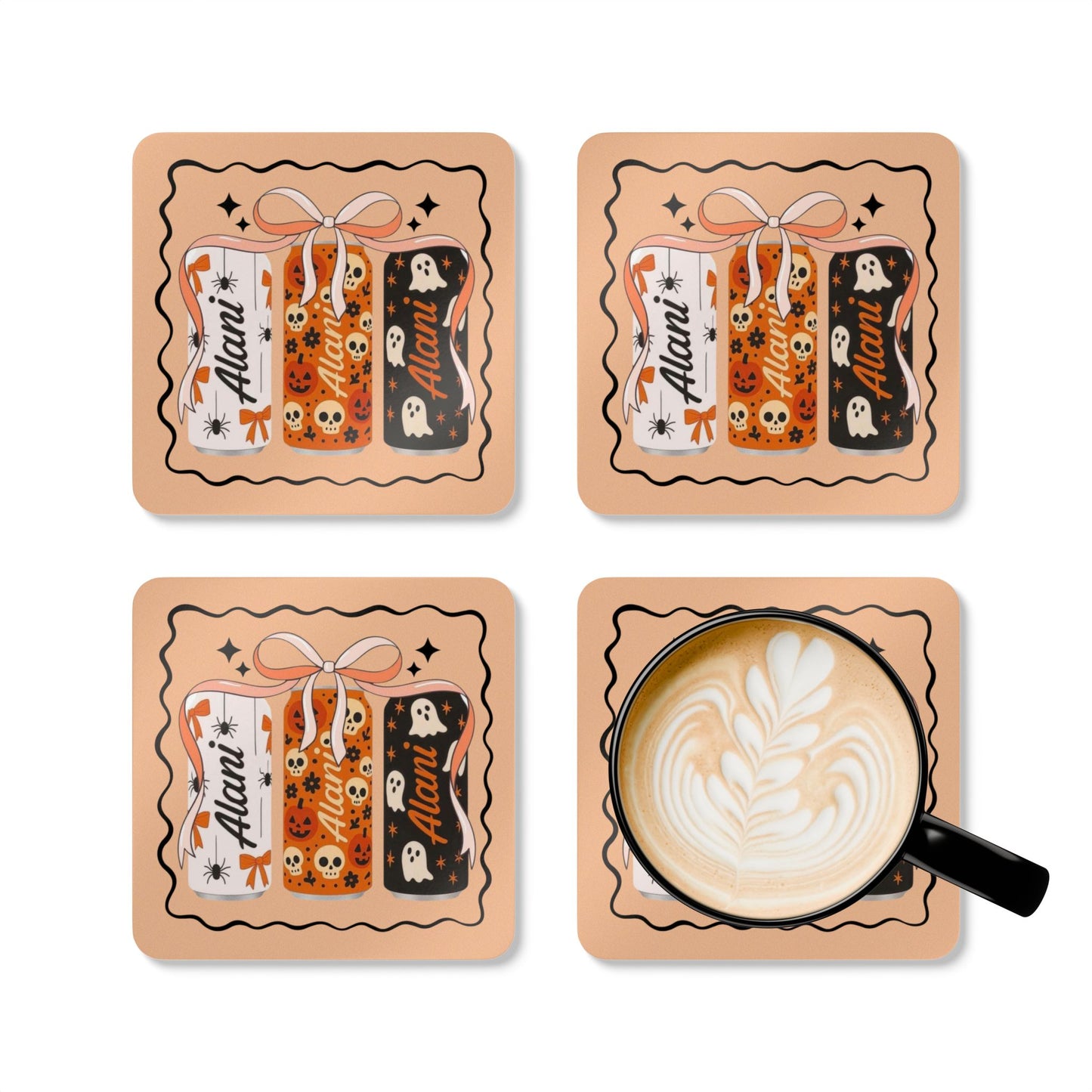 Corkwood Coaster Set