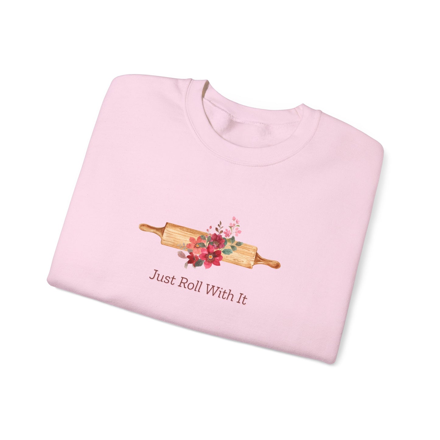 Just Roll With It Unisex Heavy Blend™ Crewneck Sweatshirt