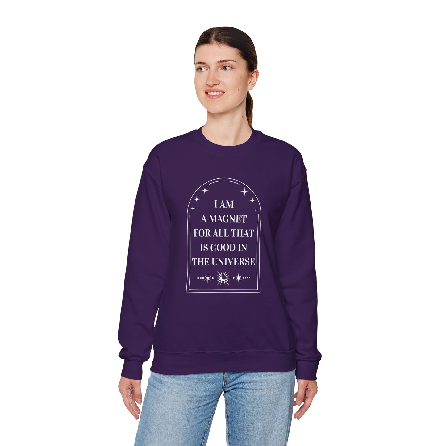 I Am A Magnet Heavy Blend™ Crewneck Sweatshirt