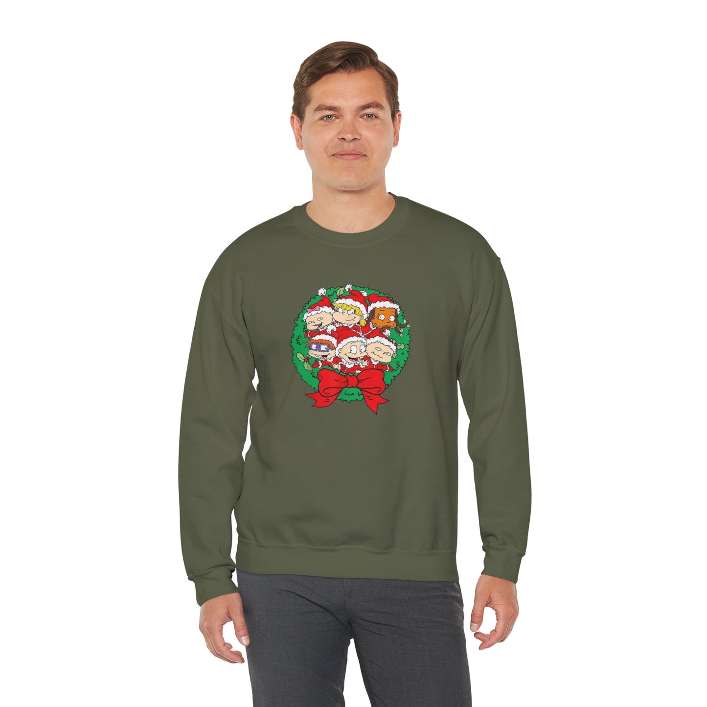 Rugrats Christmas Unisex Heavy Blend™ Crewneck Sweatshirt