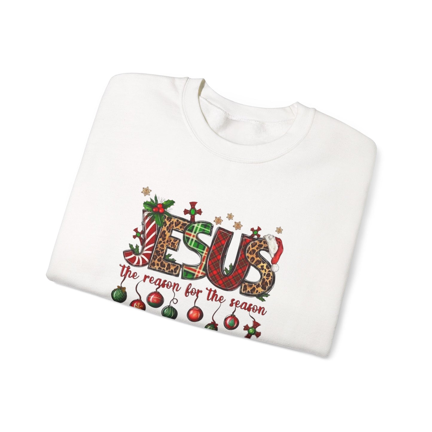 Jesus is the Reason for the Season Heavy Blend™ Crewneck Sweatshirt