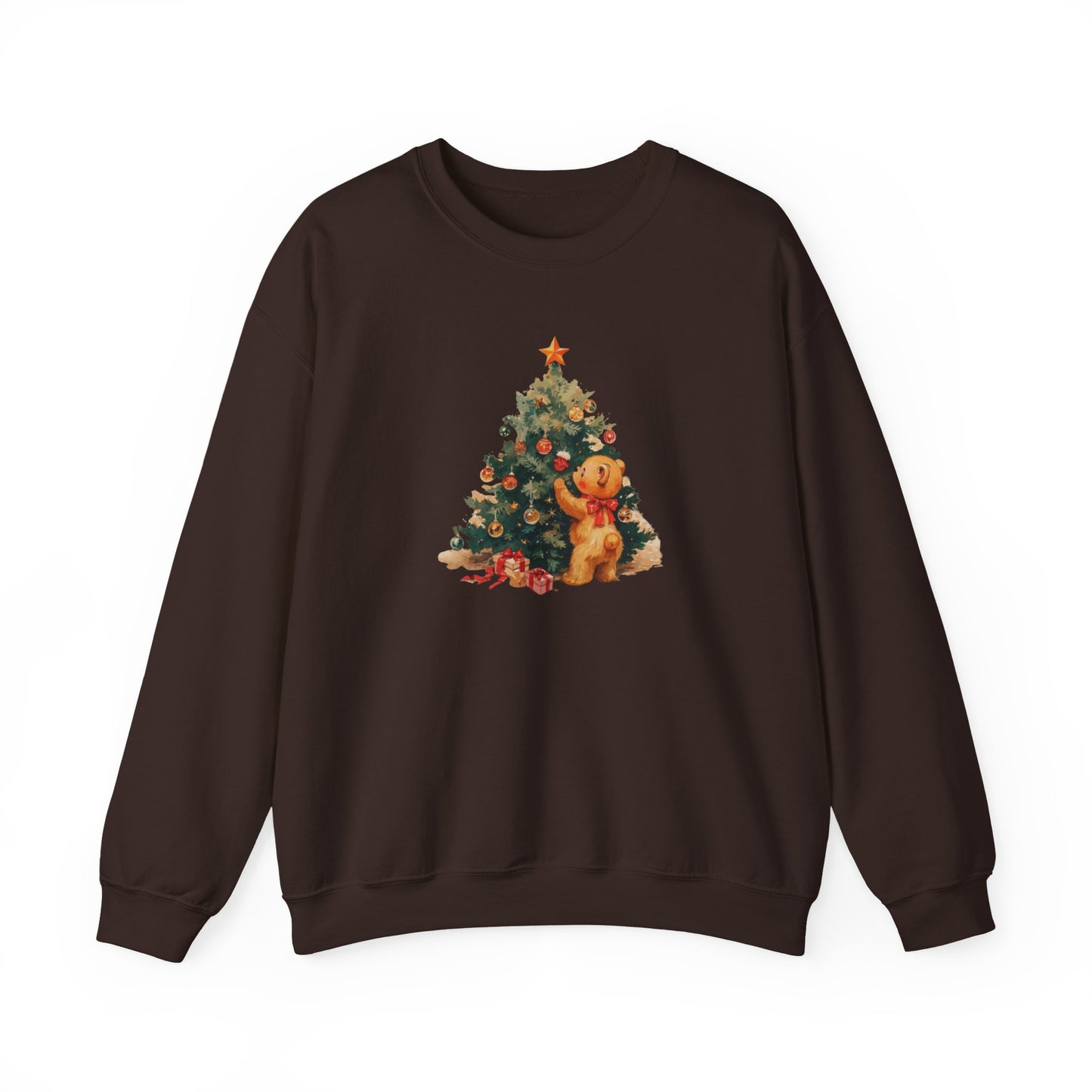 Vintage Christmas Heavy Blend™ Crewneck Sweatshirt