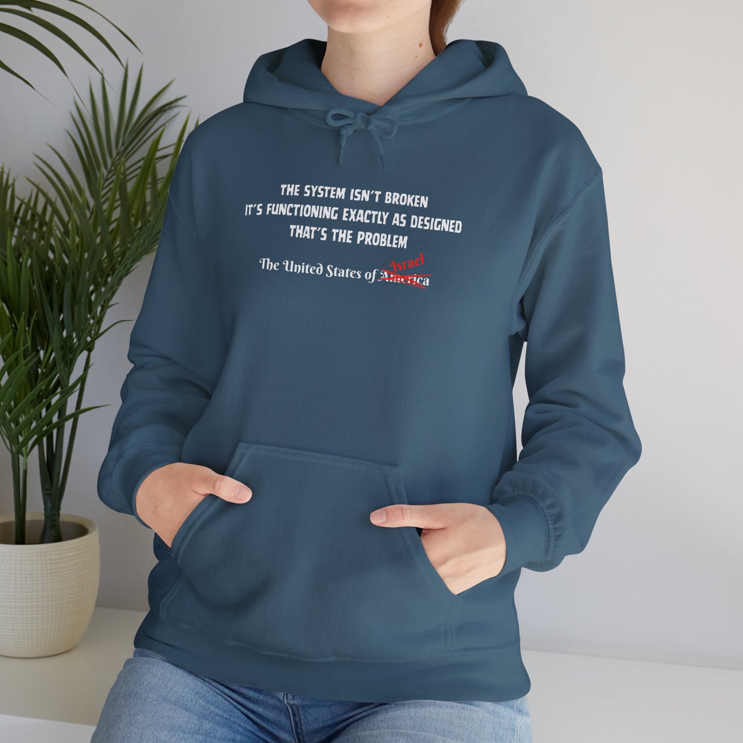 The System Unisex Heavy Blend™ Hooded Sweatshirt