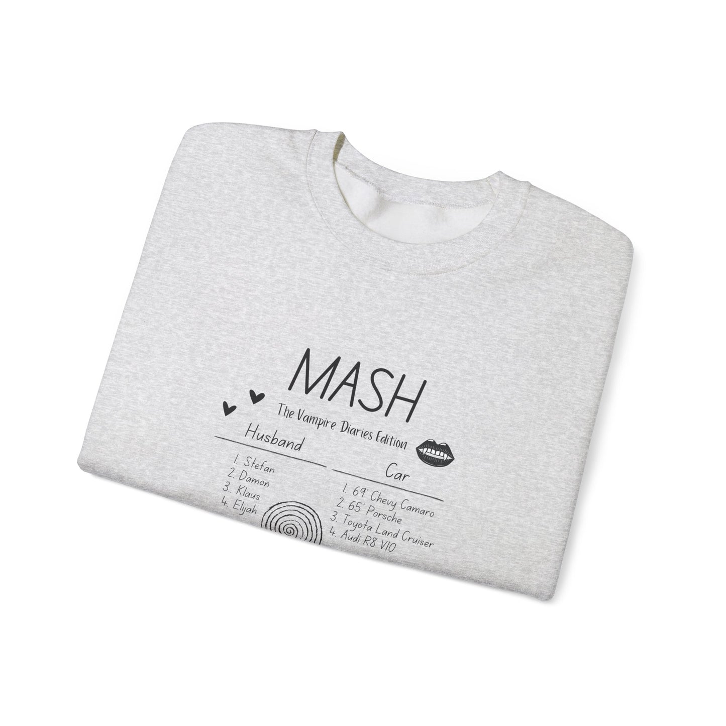 90s MASH The Vampire Diaries Edition Unisex Heavy Blend™ Crewneck Sweatshirt