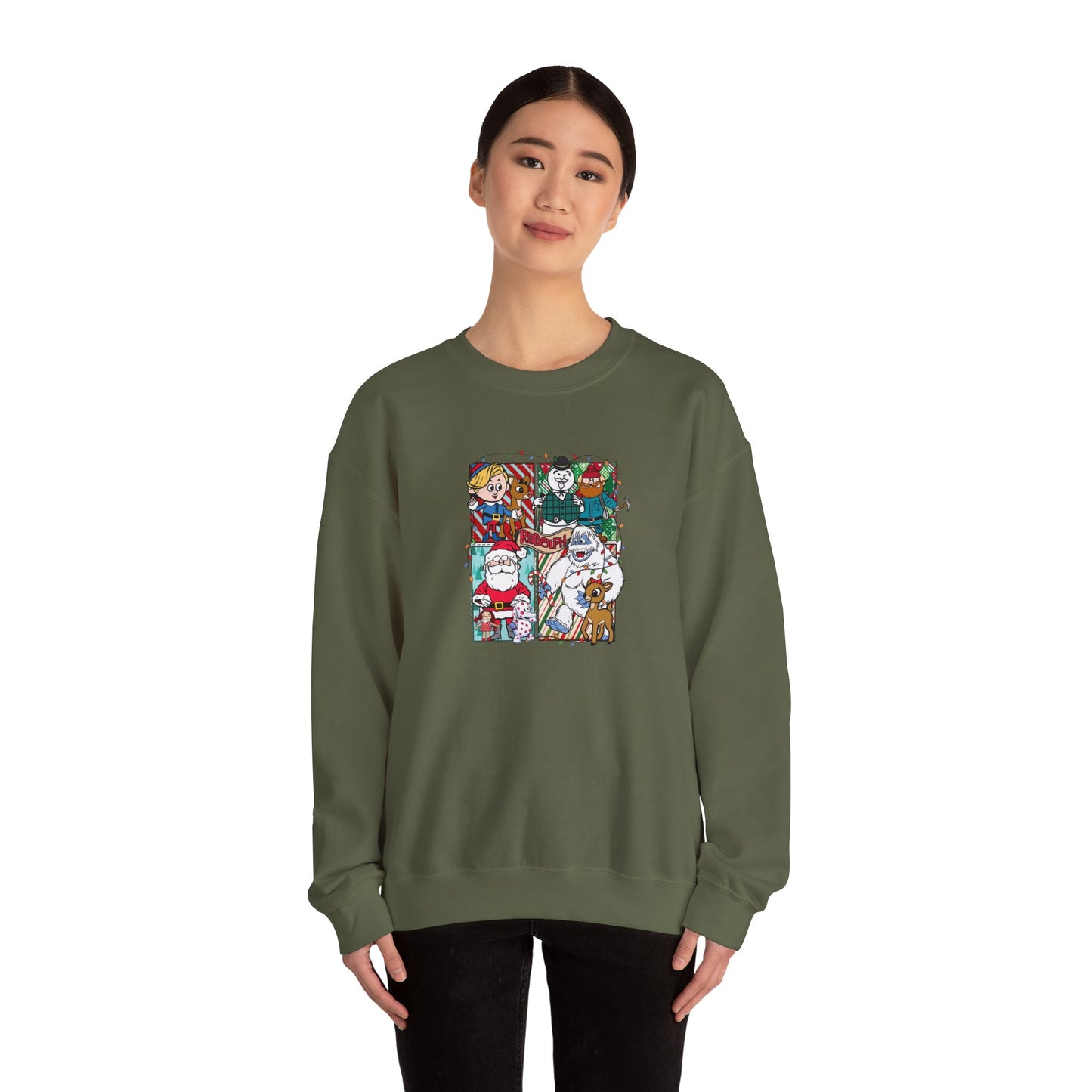 Rudolph Unisex Heavy Blend™ Crewneck Sweatshirt
