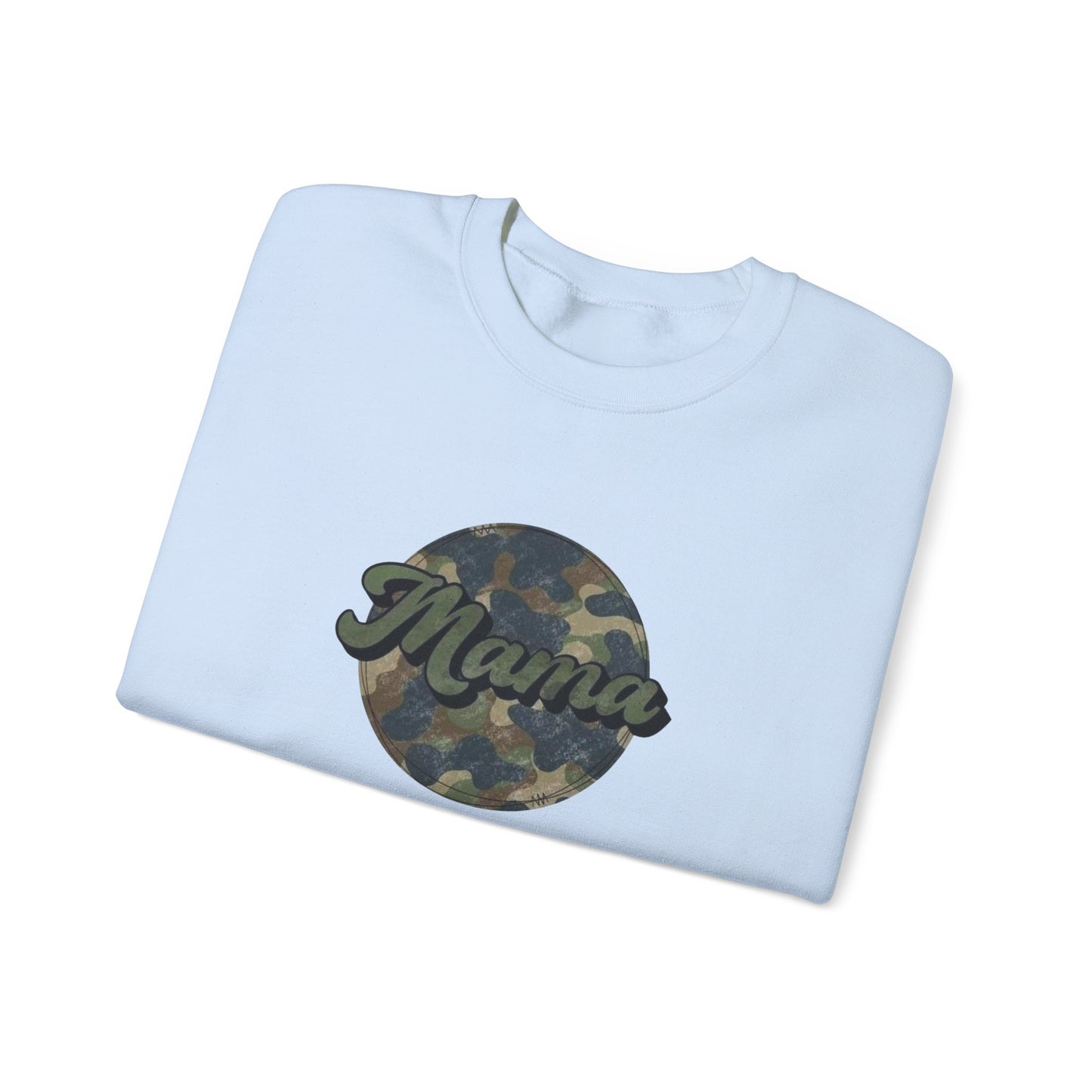 Mama Camo Heavy Blend™ Crewneck Sweatshirt