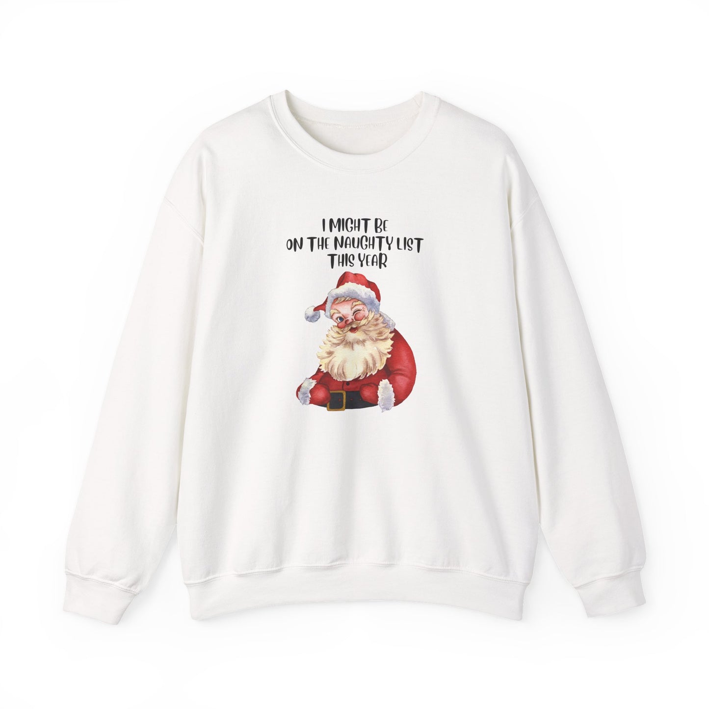 Naughty List This Year Unisex Heavy Blend™ Crewneck Sweatshirt