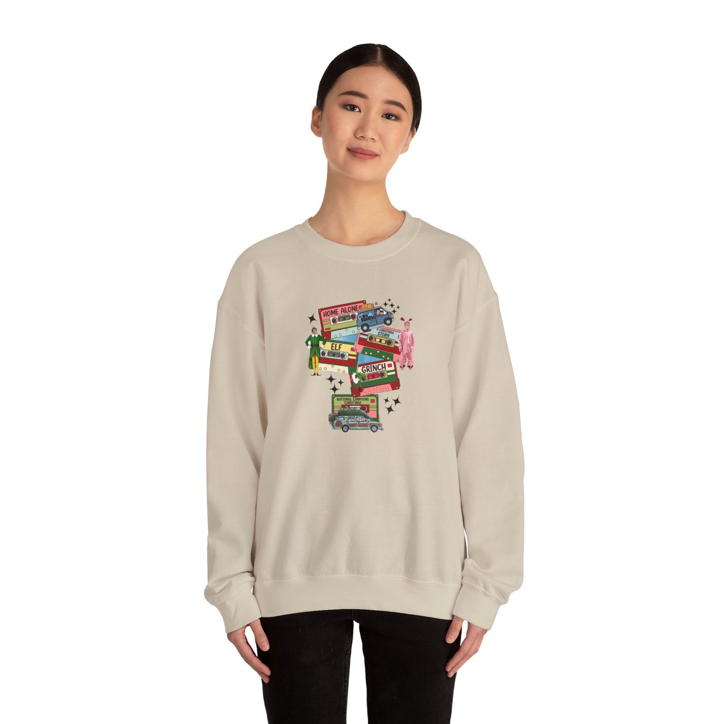 Christmas Movies Unisex Heavy Blend™ Crewneck Sweatshirt
