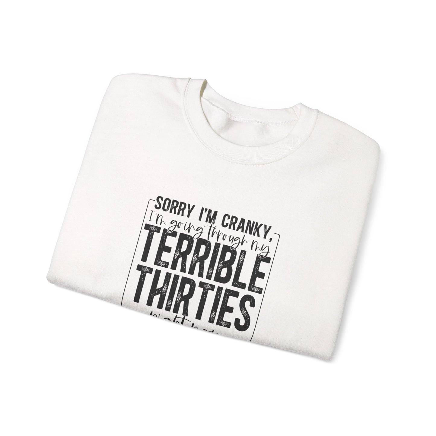 Terrible Thirties Unisex Heavy Blend™ Crewneck Sweatshirt