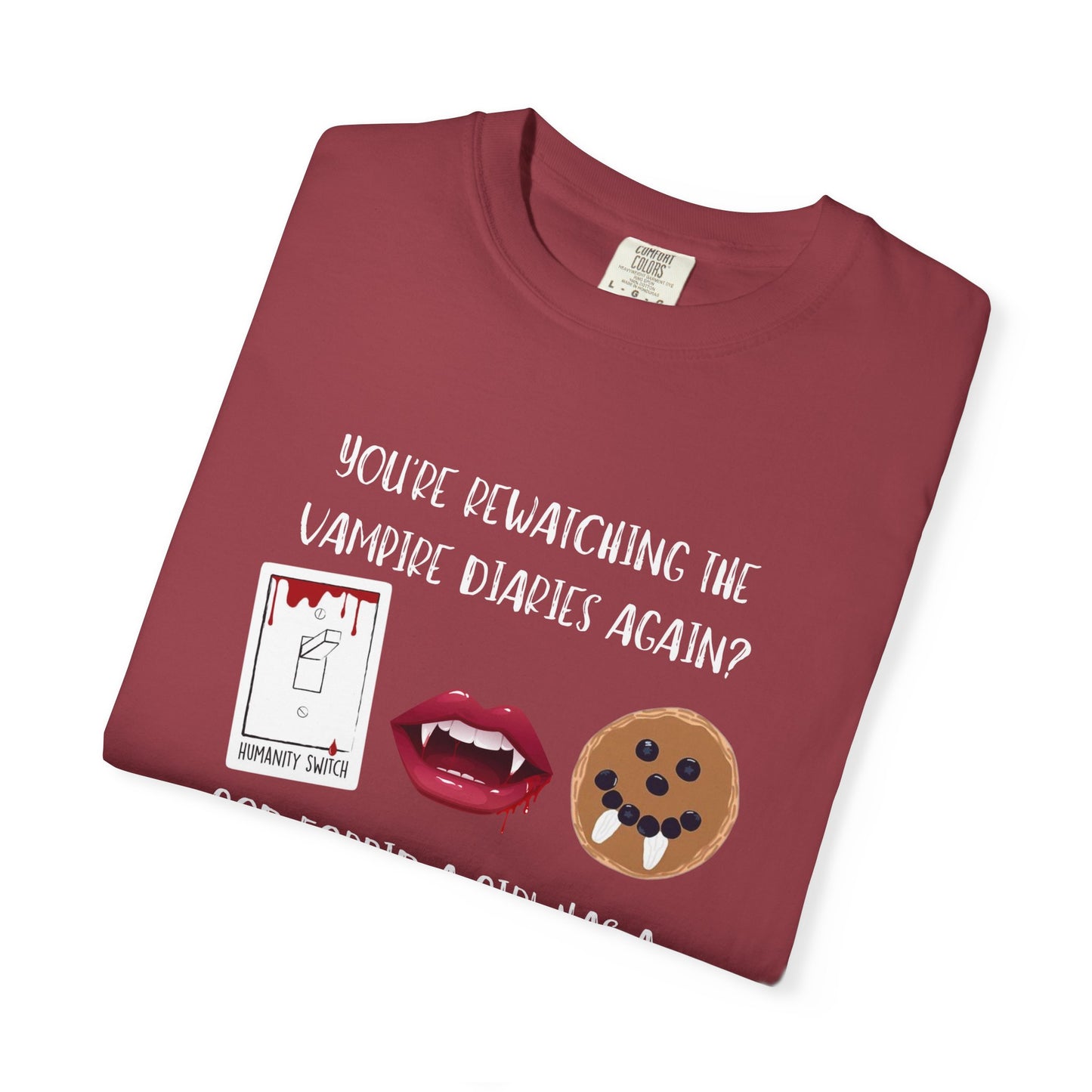 The Vampire Diaries inspired Garment-Dyed T-shirt