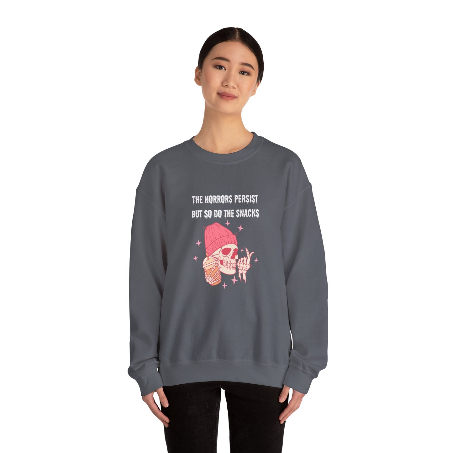 Horrors Persist Unisex Heavy Blend™ Crewneck Sweatshirt