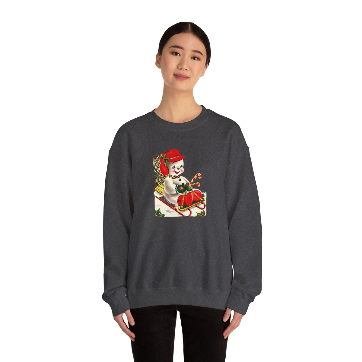 Vintage Christmas Unisex Heavy Blend™ Crewneck Sweatshirt