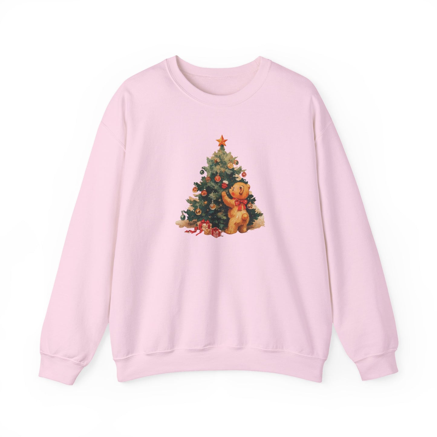 Vintage Christmas Heavy Blend™ Crewneck Sweatshirt