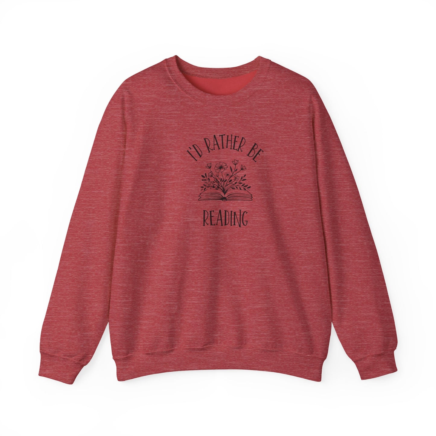 I'd Rather Be Reading Heavy Blend™ Crewneck Sweatshirt