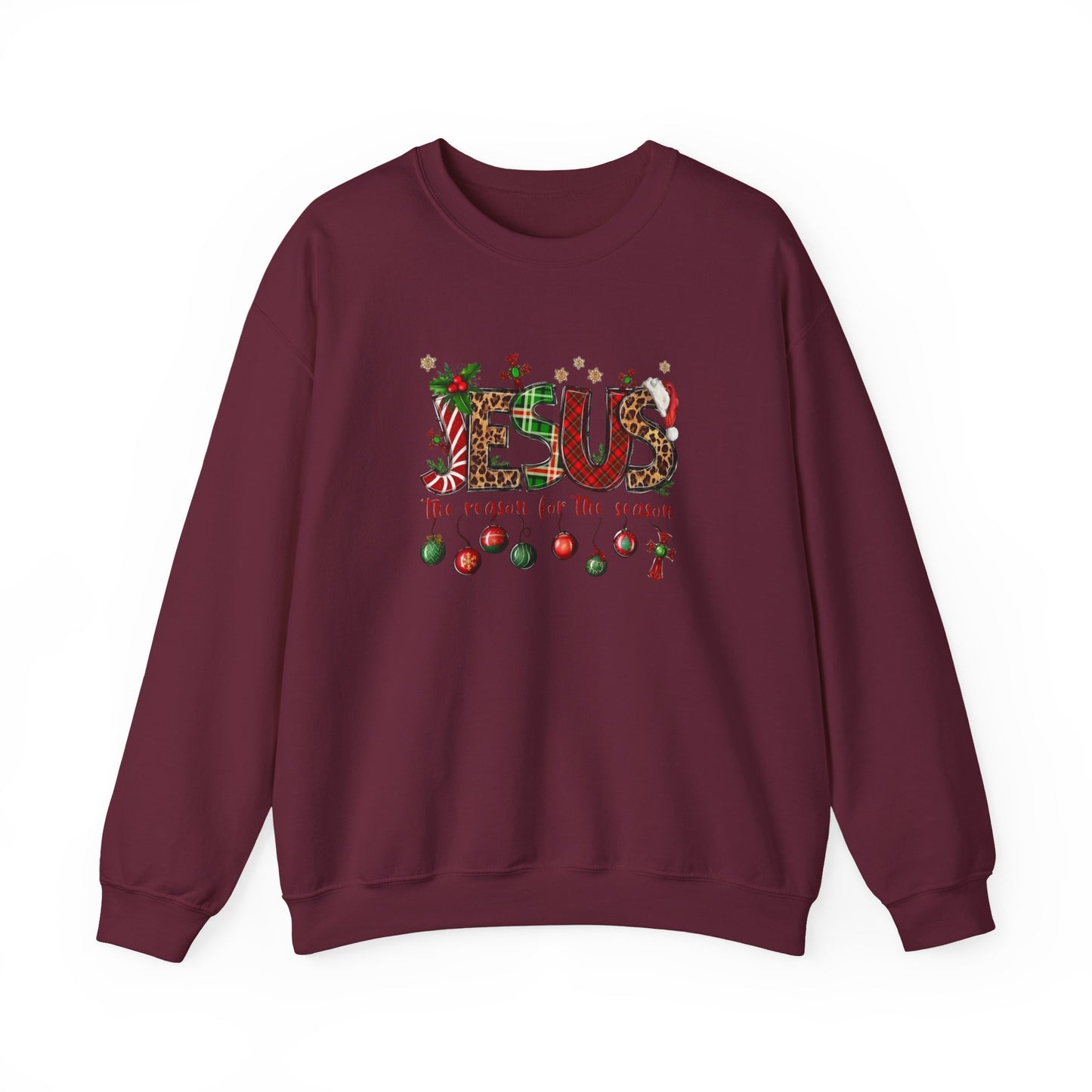 Jesus is the Reason for the Season Heavy Blend™ Crewneck Sweatshirt