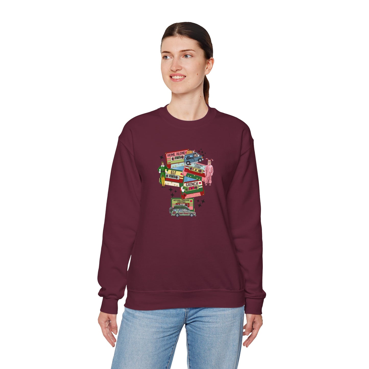 Christmas Movies Unisex Heavy Blend™ Crewneck Sweatshirt
