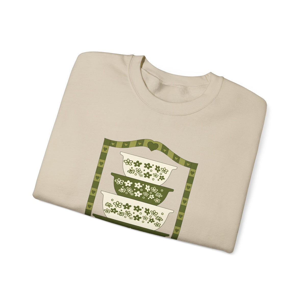 Vintage Dishware Unisex Heavy Blend™ Crewneck Sweatshirt