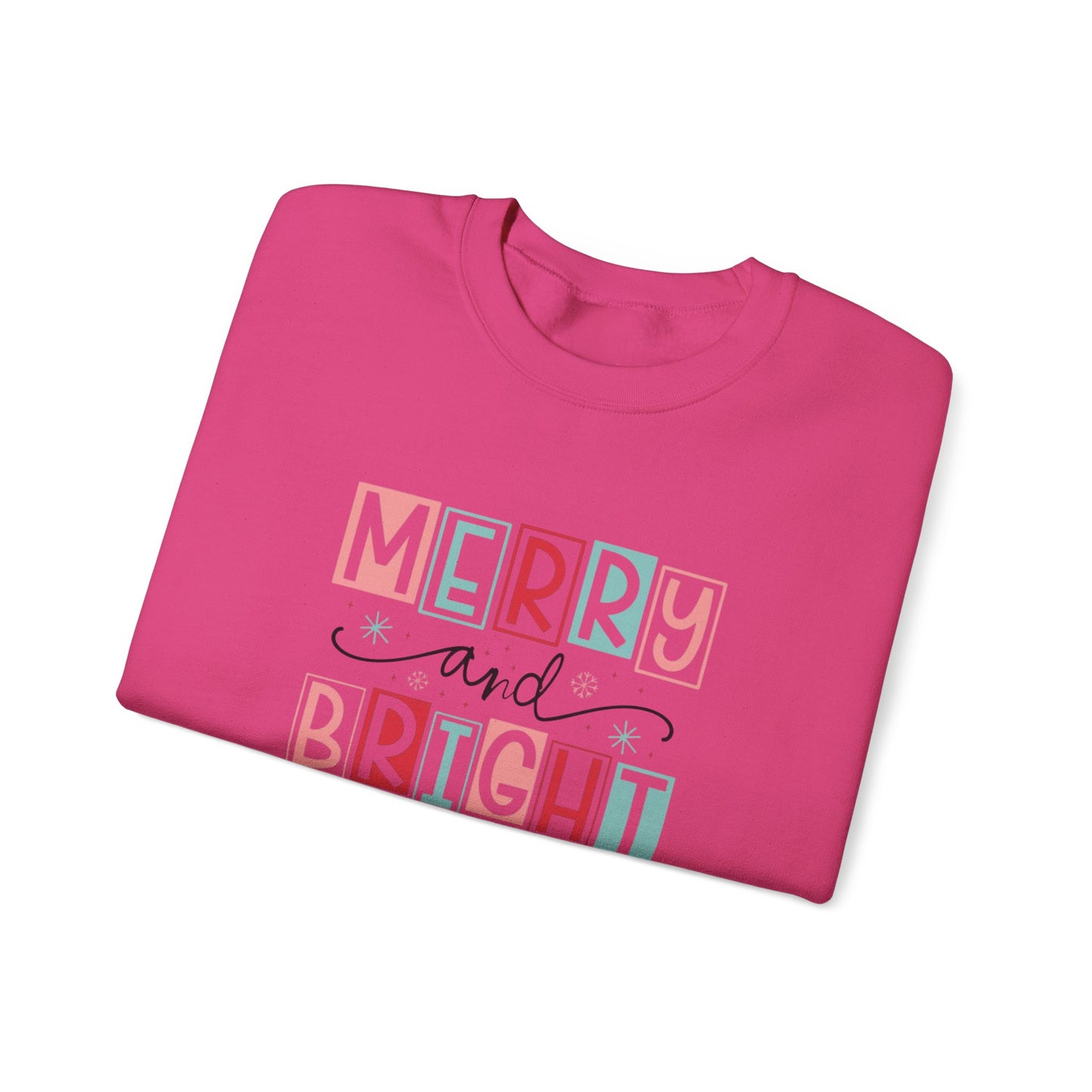 Merry & Bright Unisex Heavy Blend™ Crewneck Sweatshirt