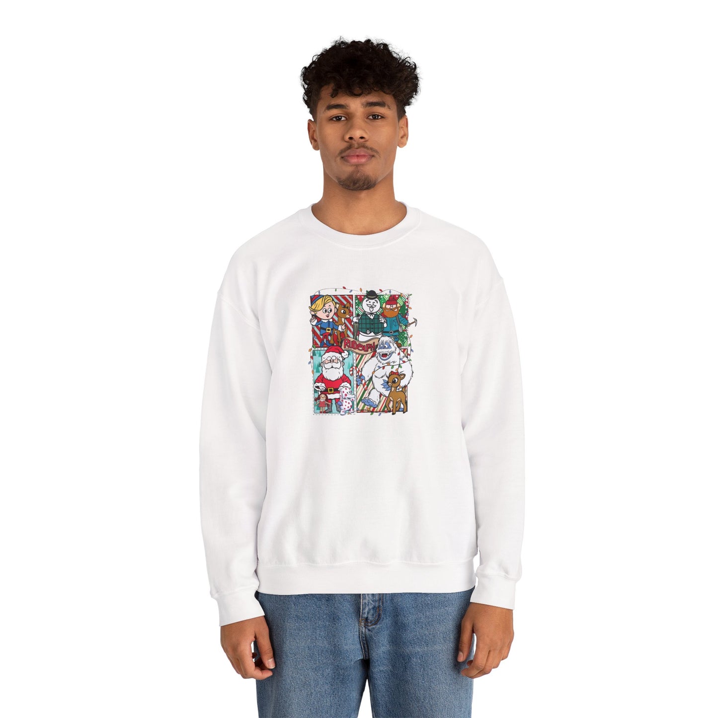 Rudolph Unisex Heavy Blend™ Crewneck Sweatshirt