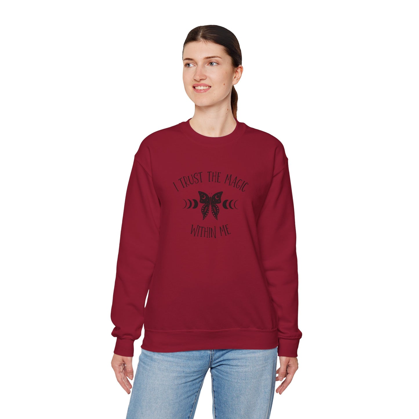 I Trust the Magic Within Me Heavy Blend™ Crewneck Sweatshirt