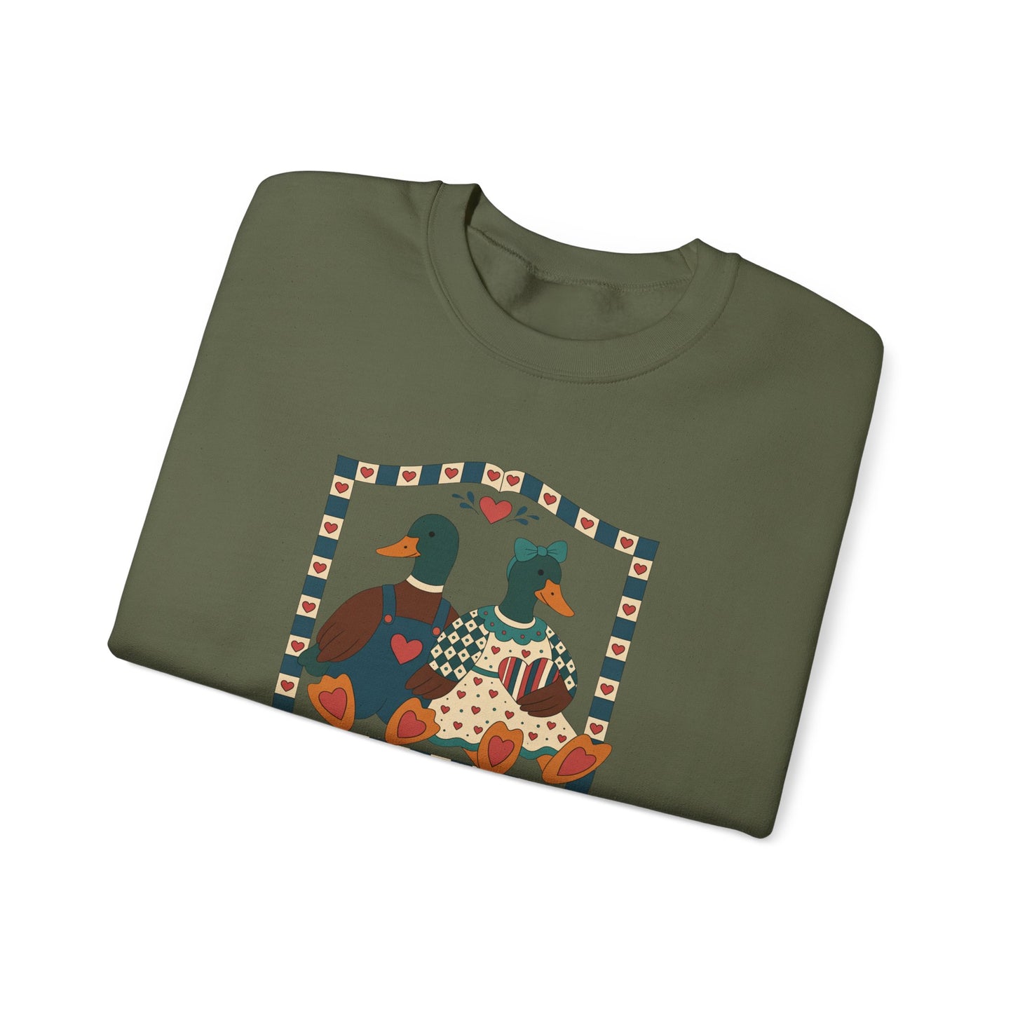 Vintage Geese Unisex Heavy Blend™ Crewneck Sweatshirt