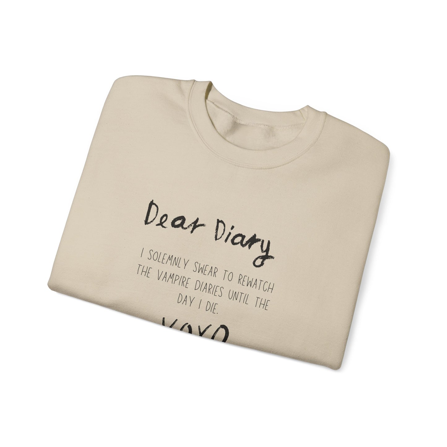 The Vampire Diaries, Dear Diary Crewneck Sweatshirt