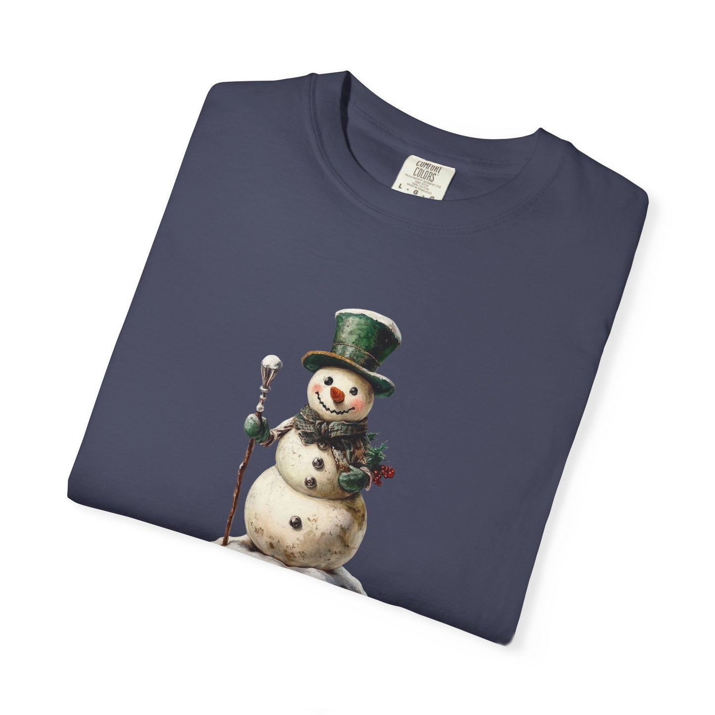 Snowman Unisex Garment-Dyed T-shirt
