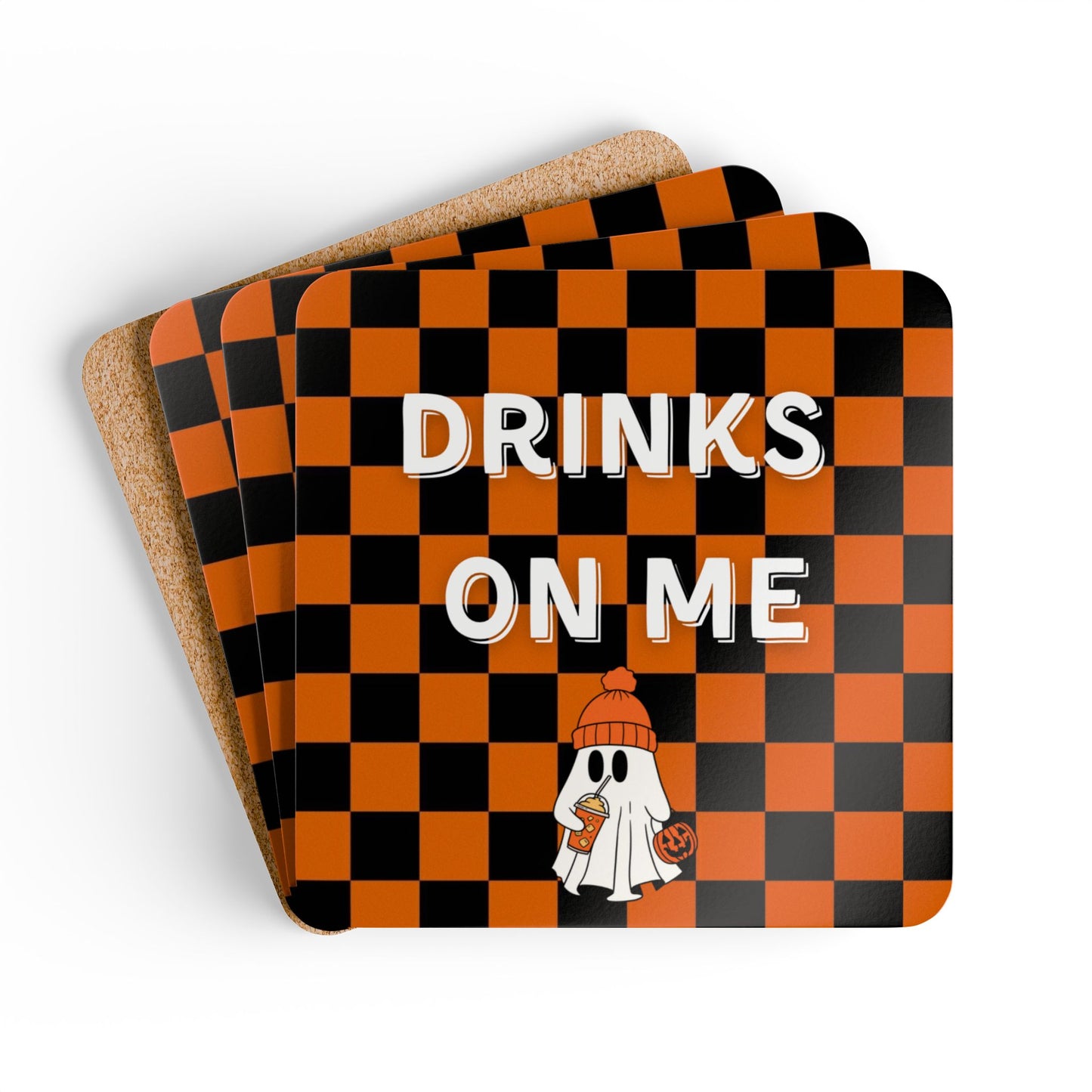 Corkwood Coaster Set
