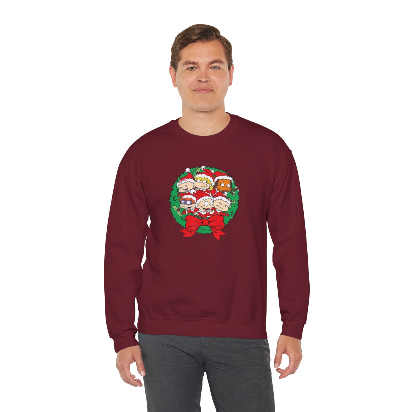 Rugrats Christmas Unisex Heavy Blend™ Crewneck Sweatshirt