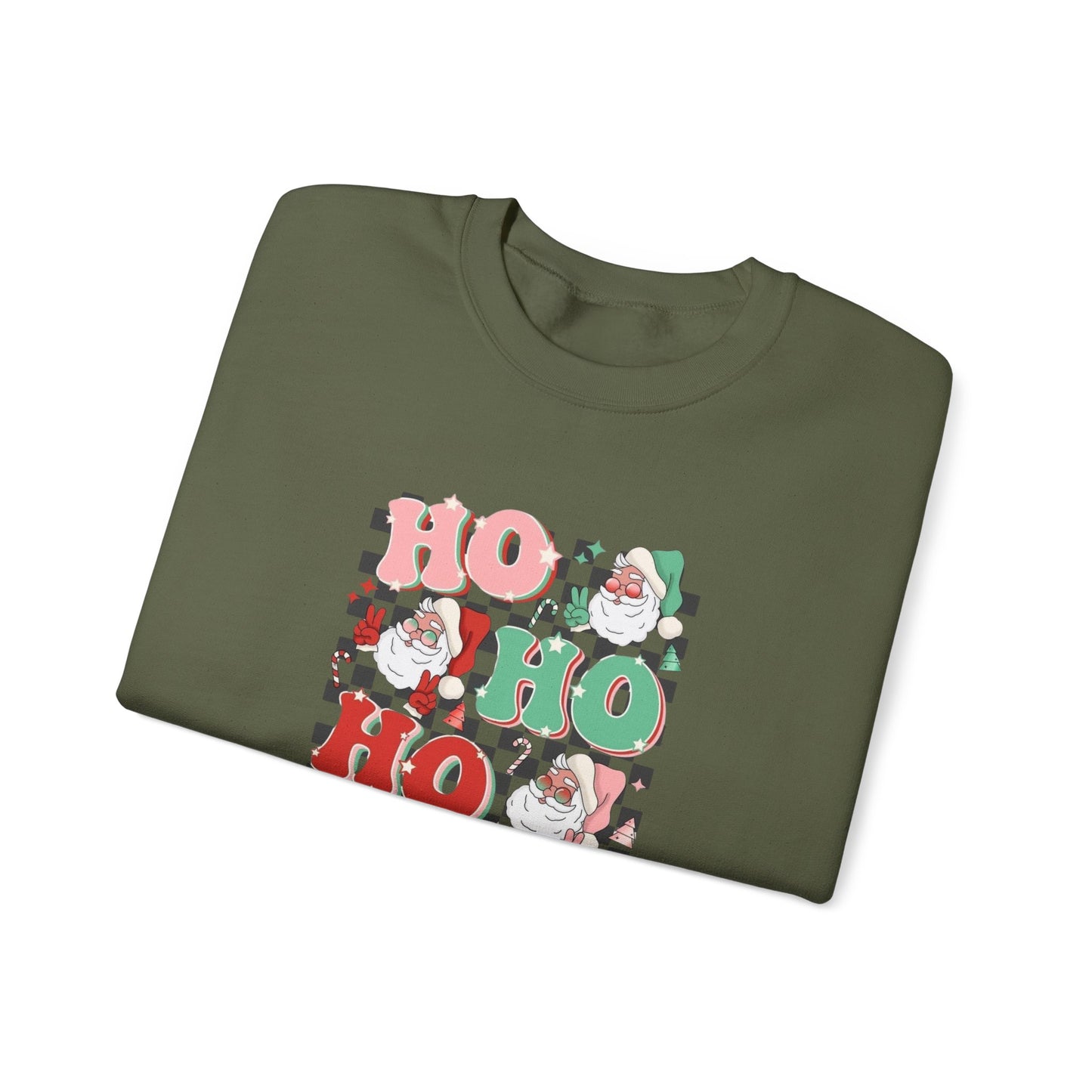 Ho Ho Ho Heavy Blend™ Crewneck Sweatshirt