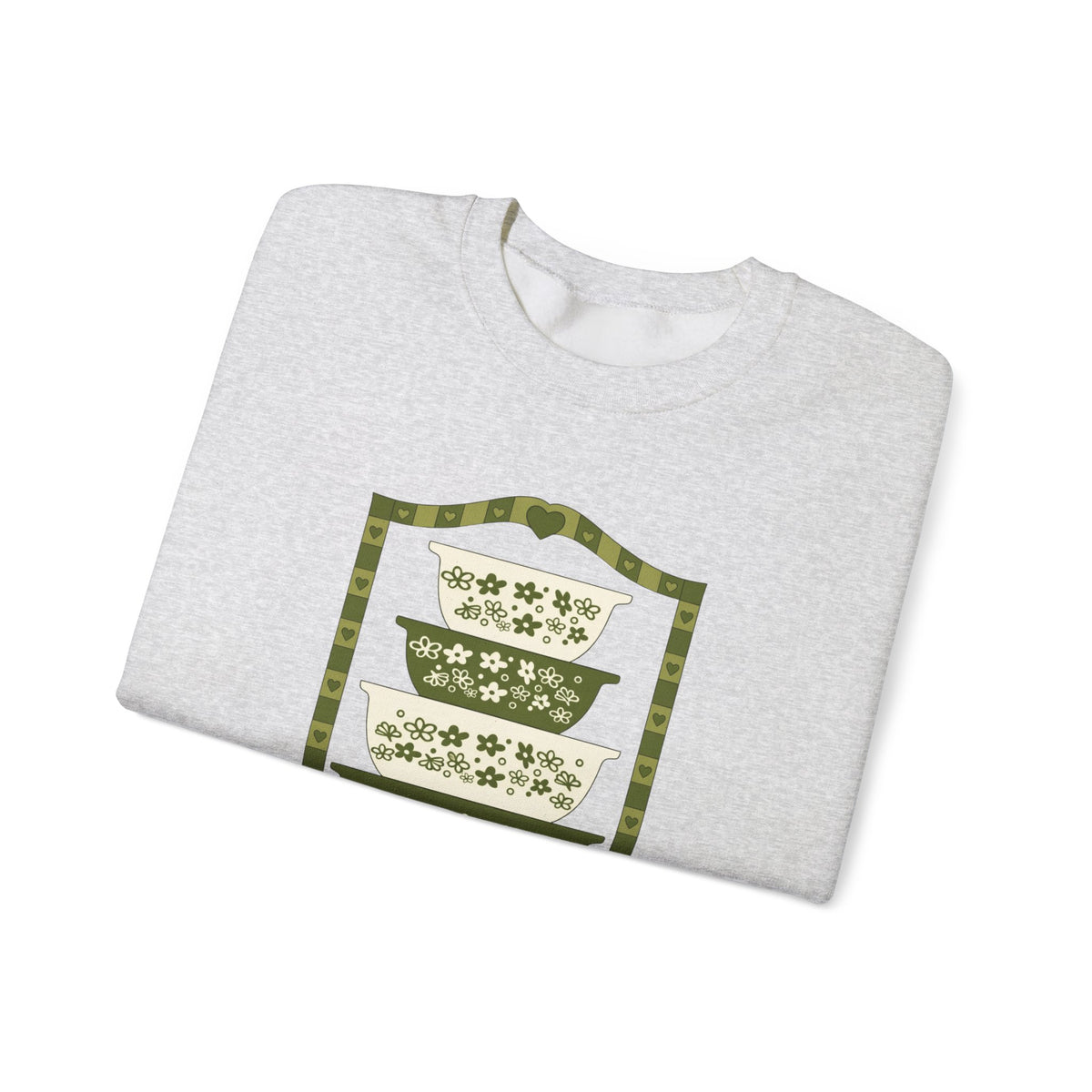 Vintage Dishware Unisex Heavy Blend™ Crewneck Sweatshirt