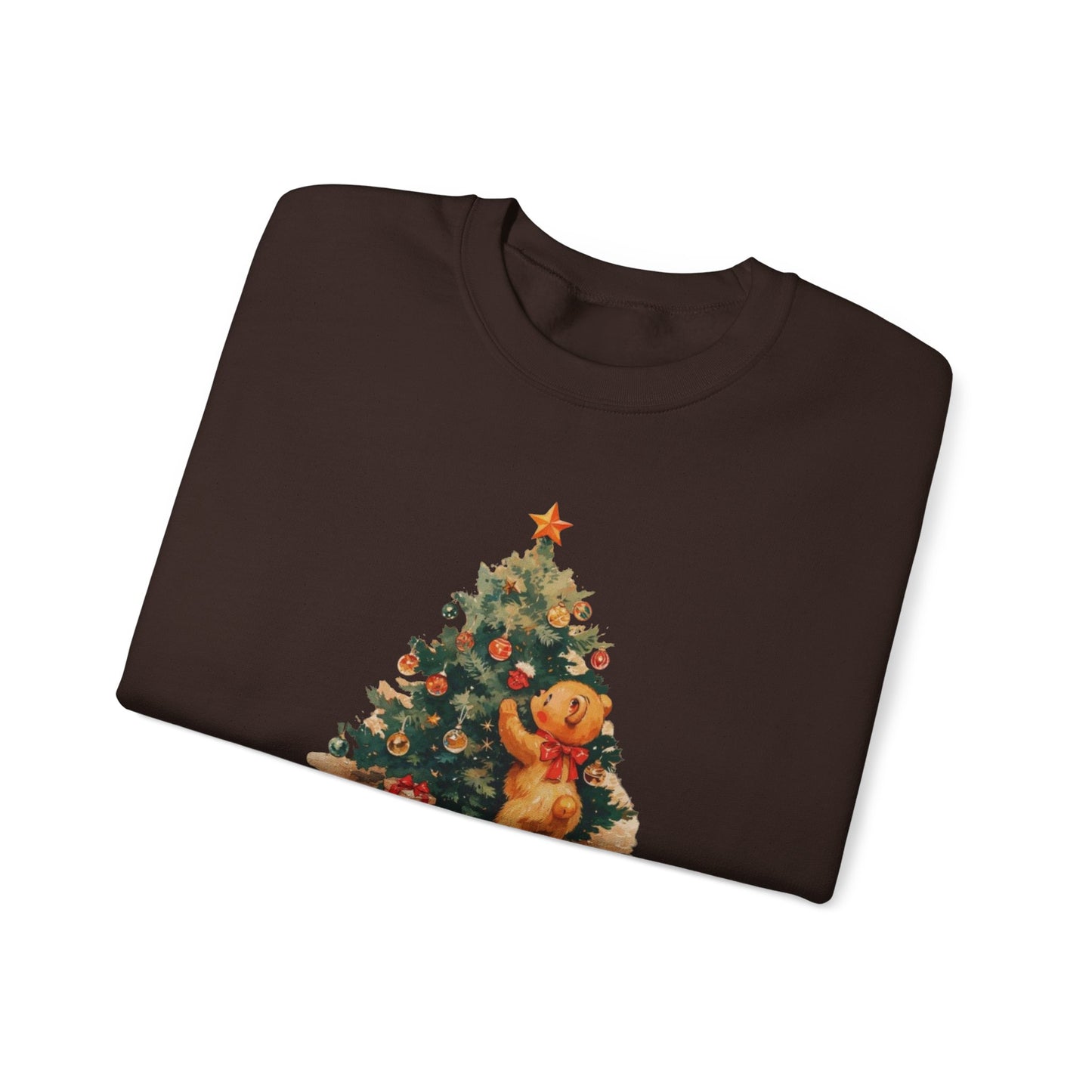 Vintage Christmas Heavy Blend™ Crewneck Sweatshirt