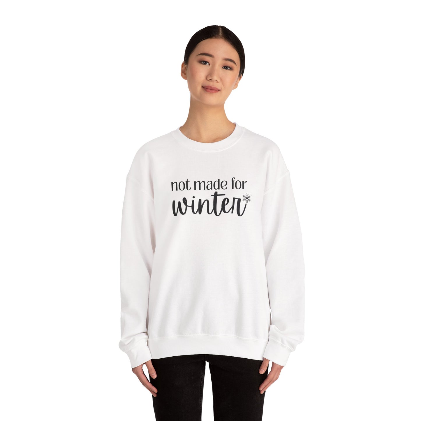 Not Made For Winter Unisex Heavy Blend™ Crewneck Sweatshirt