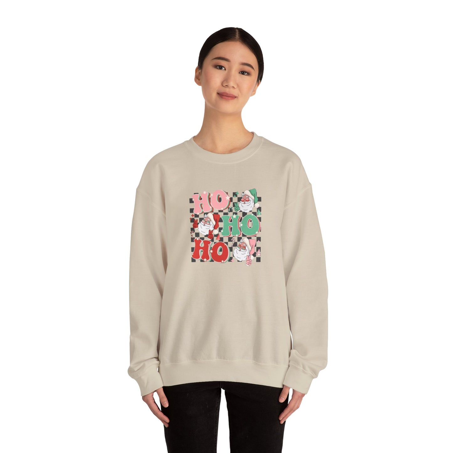 Ho Ho Ho Heavy Blend™ Crewneck Sweatshirt