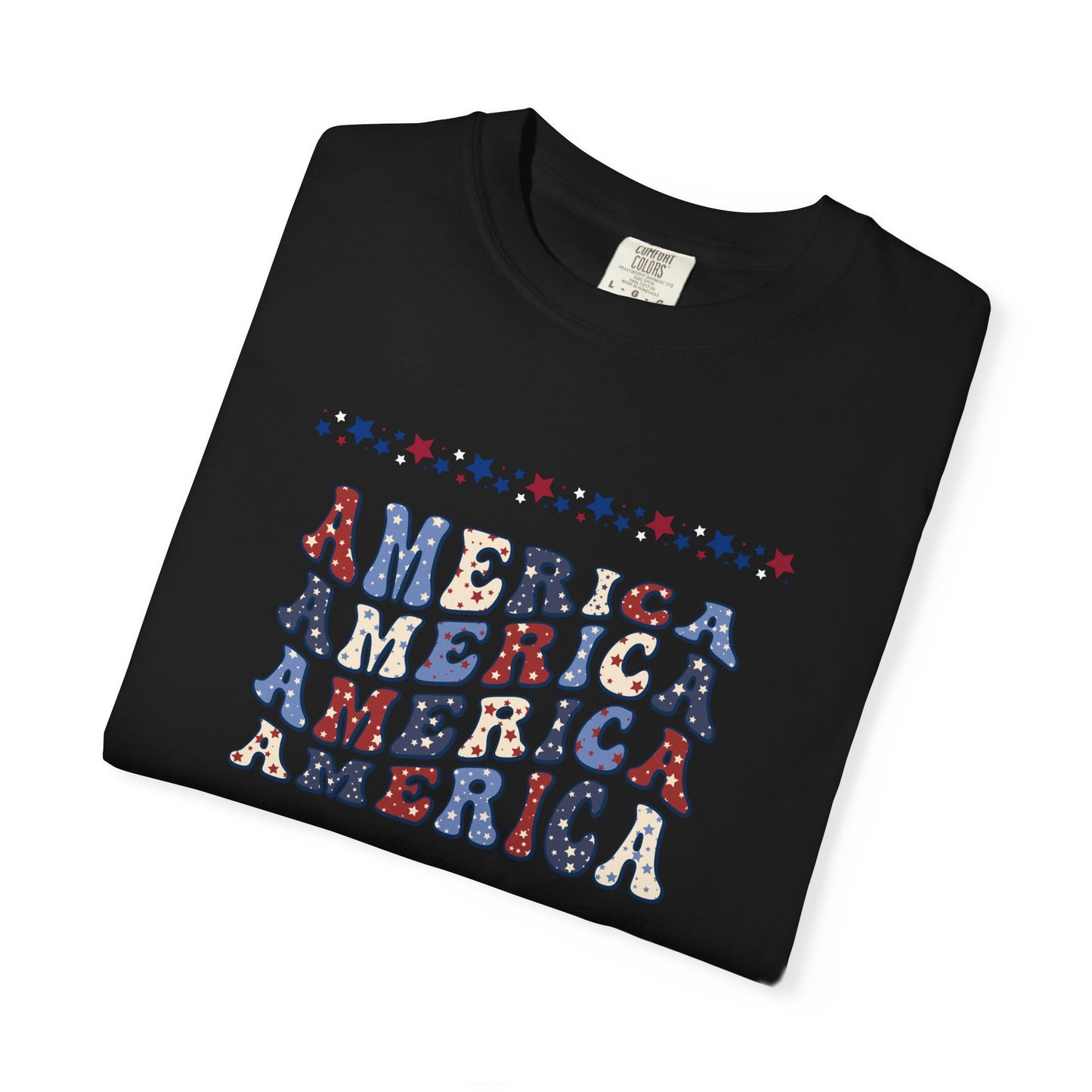 America/4th of July Garment-Dyed T-shirt