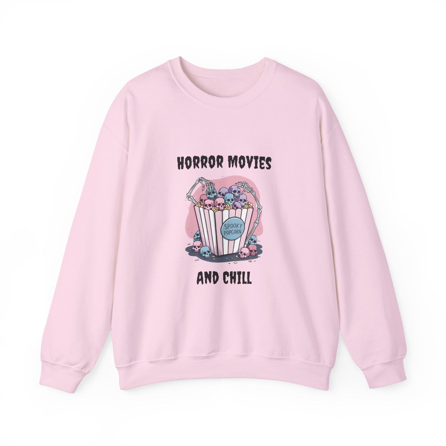 Horror Movies & Chill Unisex Heavy Blend™ Crewneck Sweatshirt