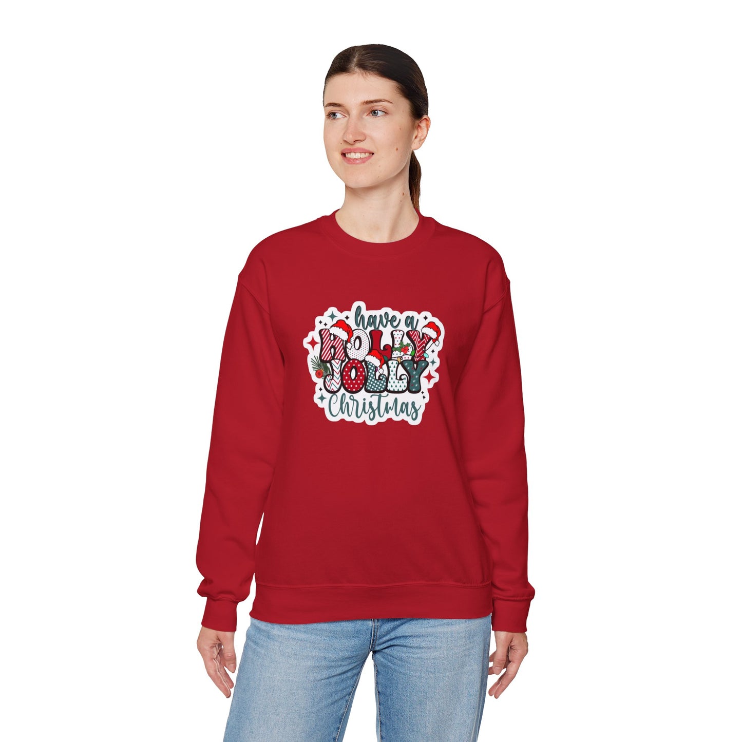 Have a Holly Jolly Christmas Heavy Blend™ Crewneck Sweatshirt