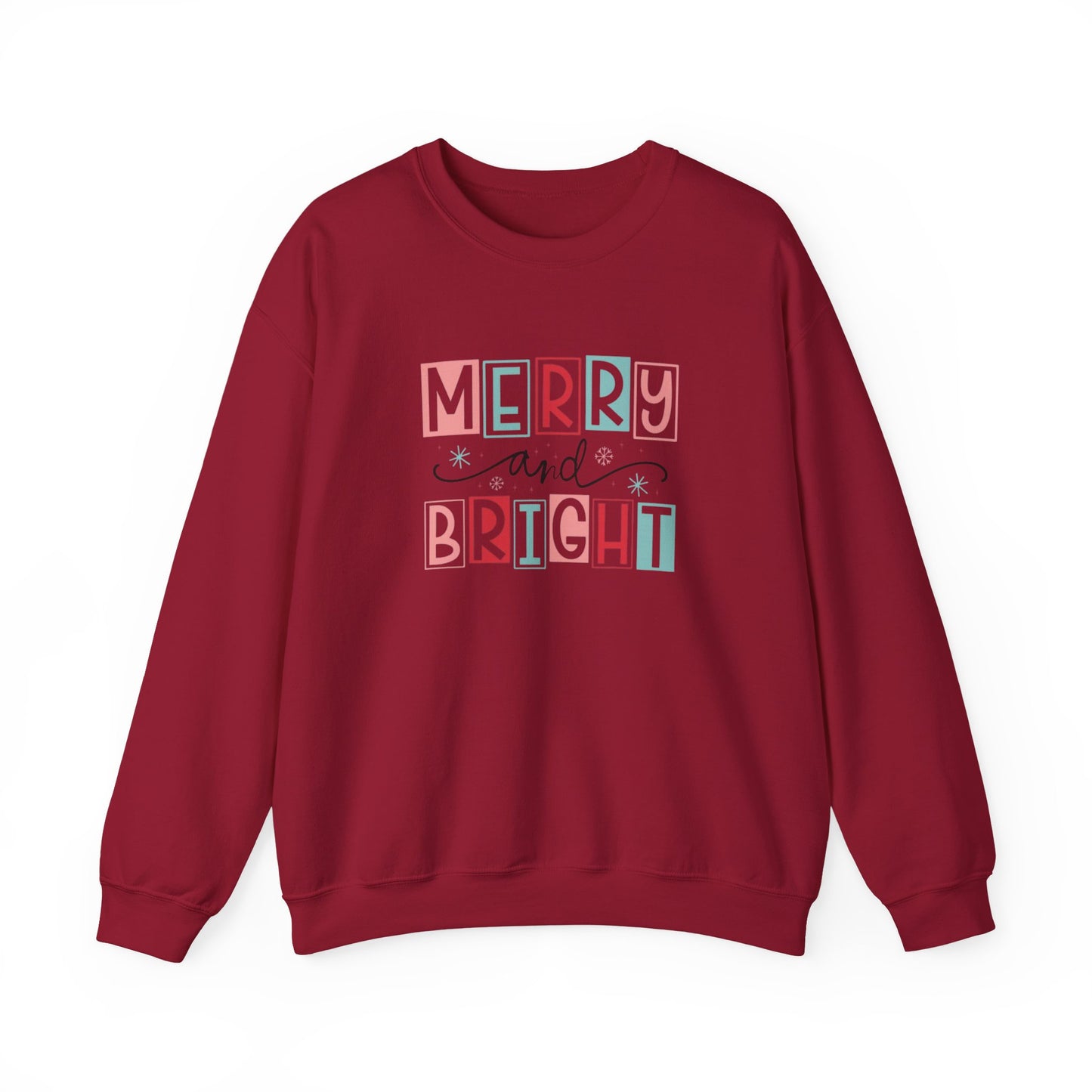 Merry & Bright Unisex Heavy Blend™ Crewneck Sweatshirt